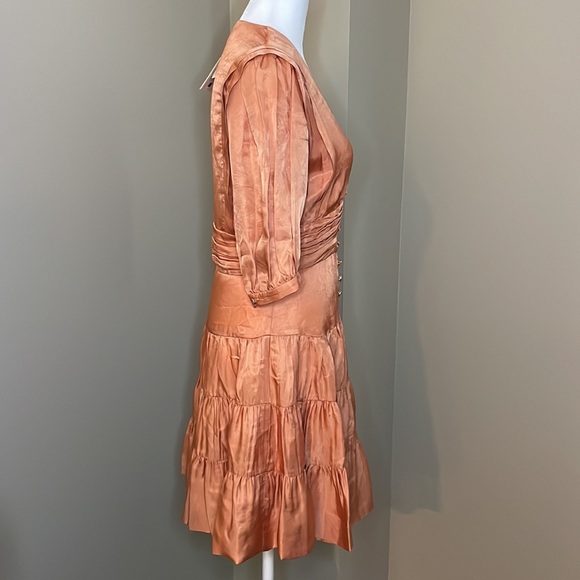 NWT Sandro Mylene Satin Mini Dress - Picture 6 of 14